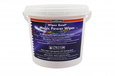 Magic Power Wipes im Spendereimer, feuchte Reinigungstücher 