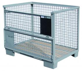 Gitterboxpalette lackiert